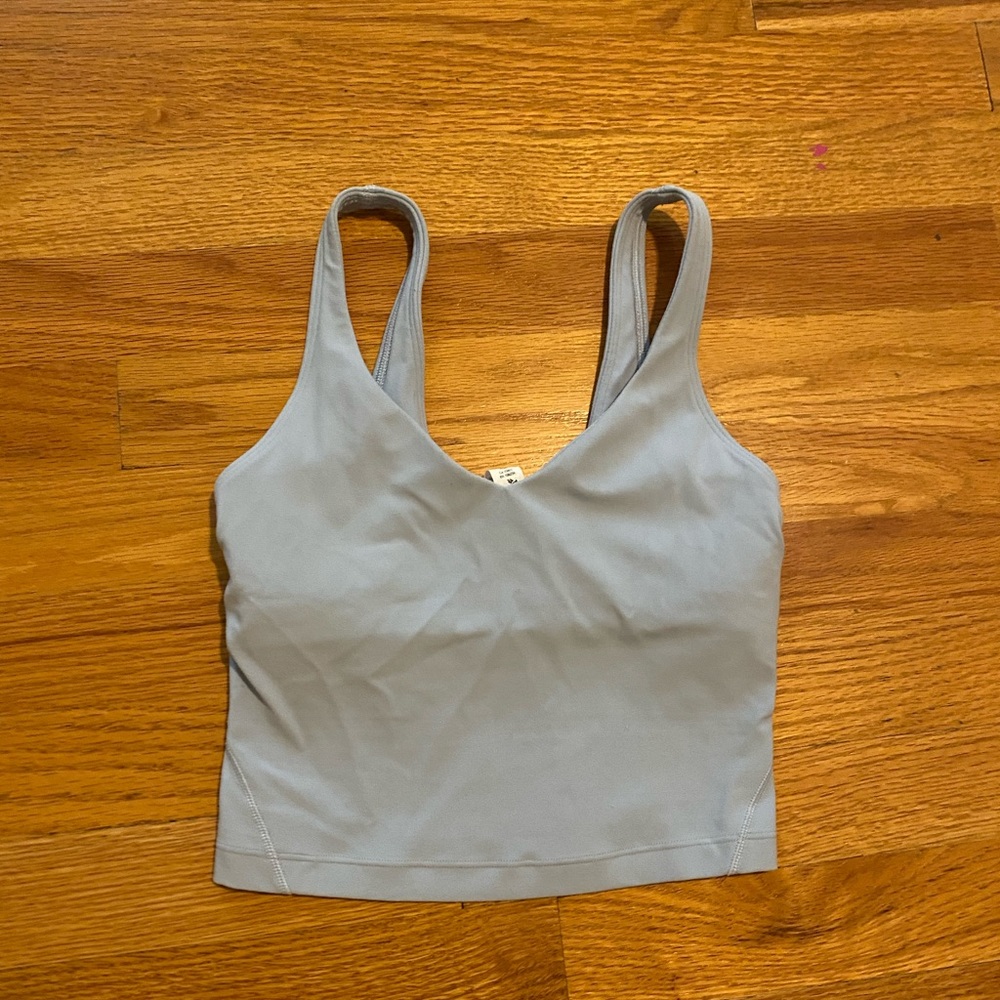 light blue lululemon align tank